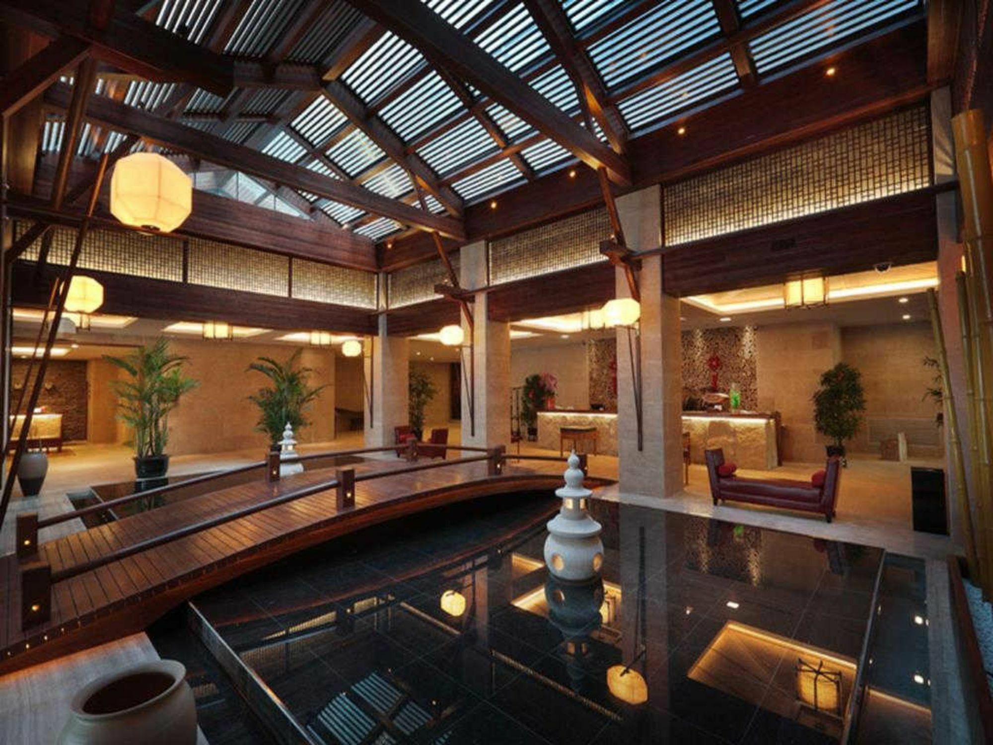 Scholars Shushan Hot Springs Resort Suzhou  Exteriör bild